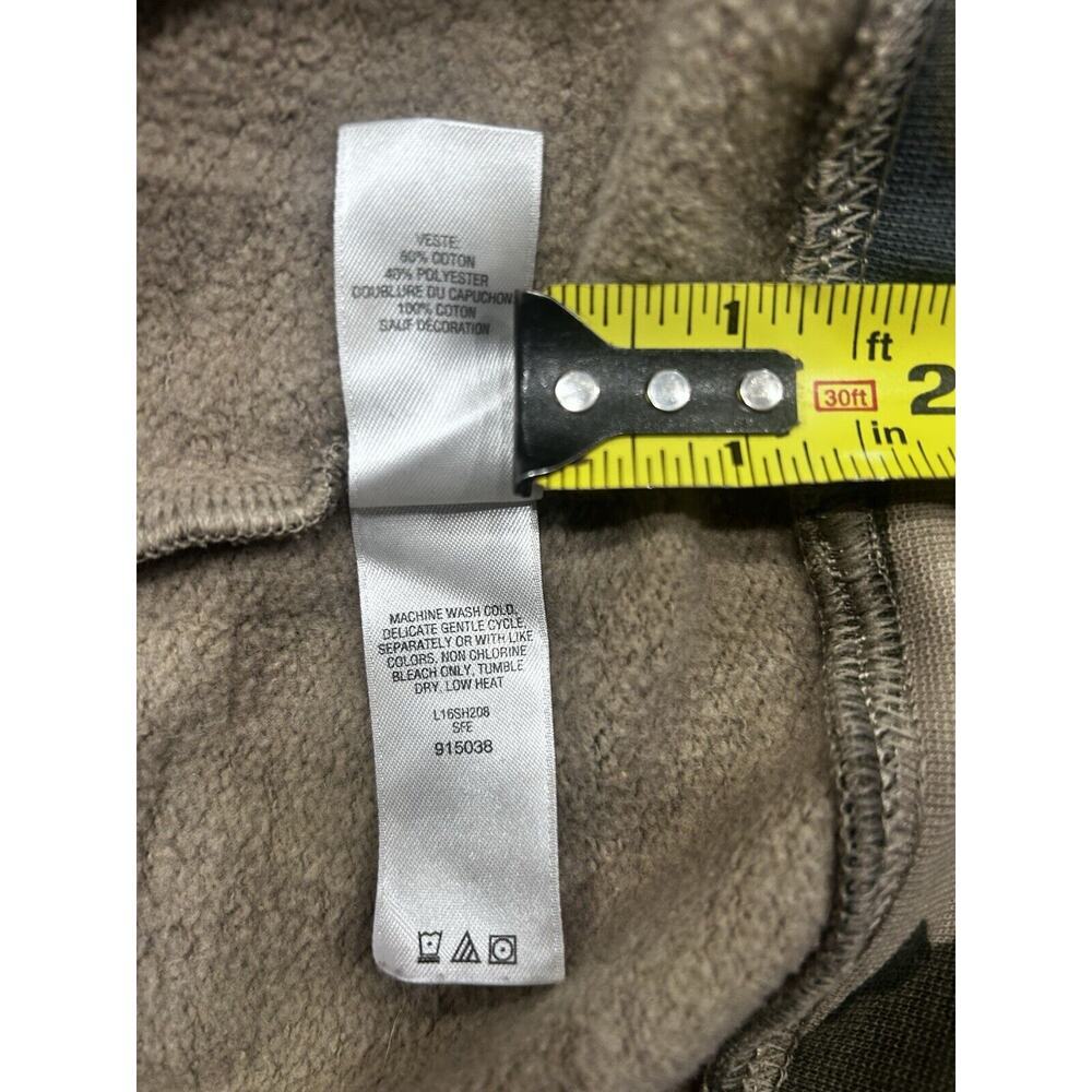 Cabela’s Women’s Hoodie Size Large Camo Purple Logo Athleisure Thick Heavy Cozy - Picture 7 of 7